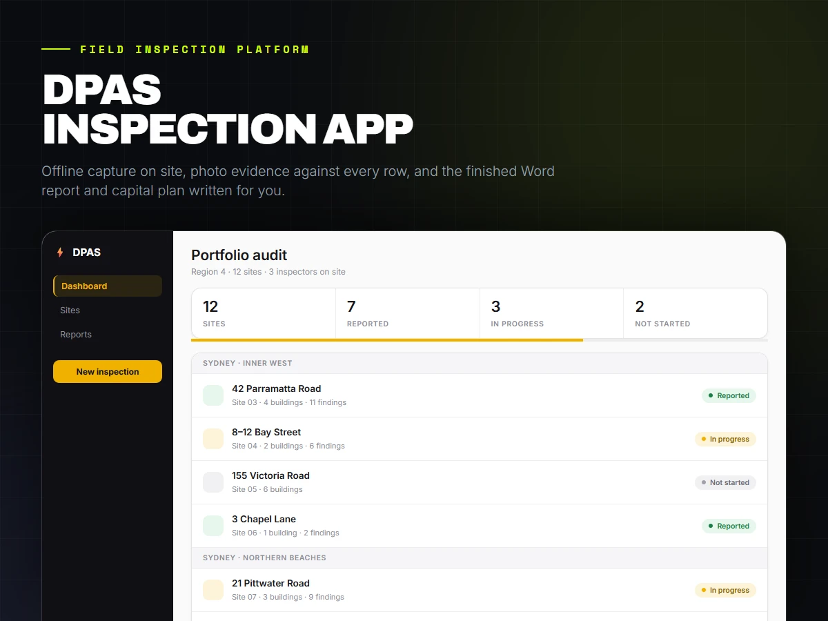 DPAS Inspection App