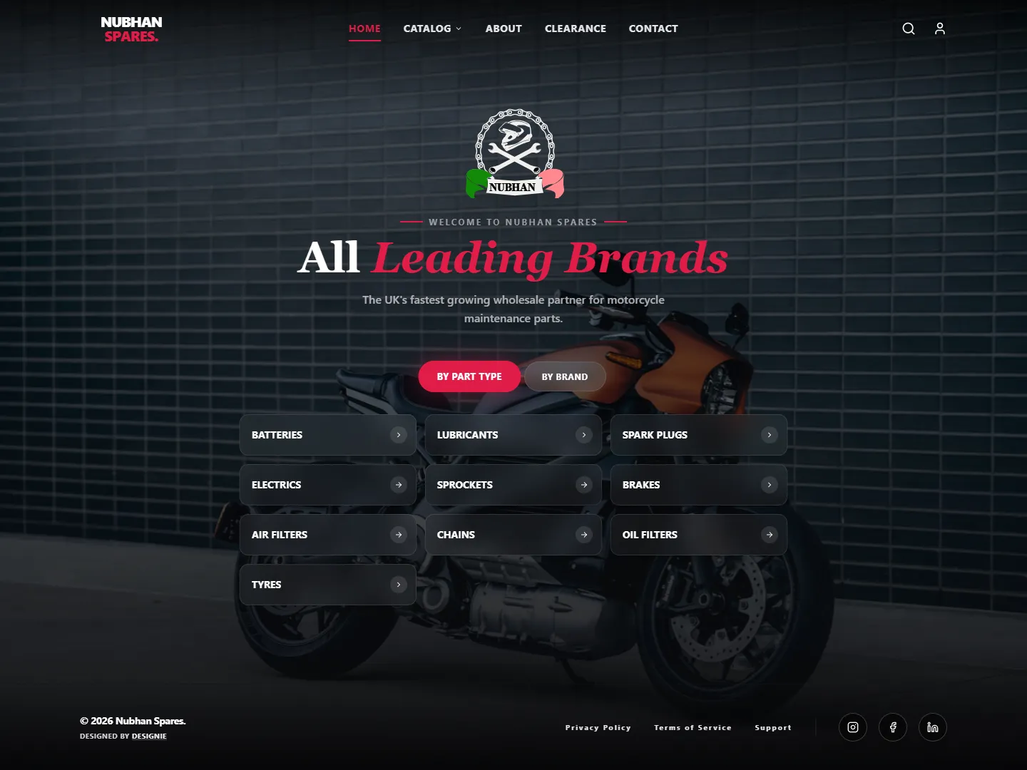 Nubhan Spares — E-commerce System by Designie