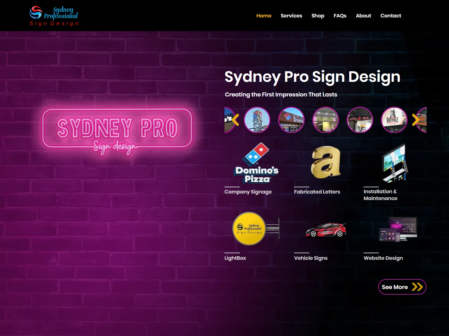 Sydney Pro Sign Design — Service Platform by Designie